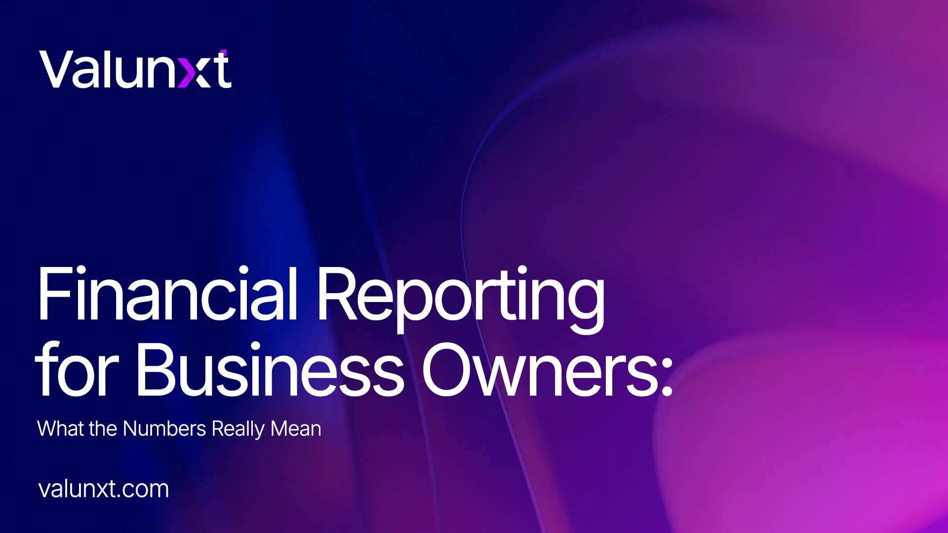 financial reporting for business owners