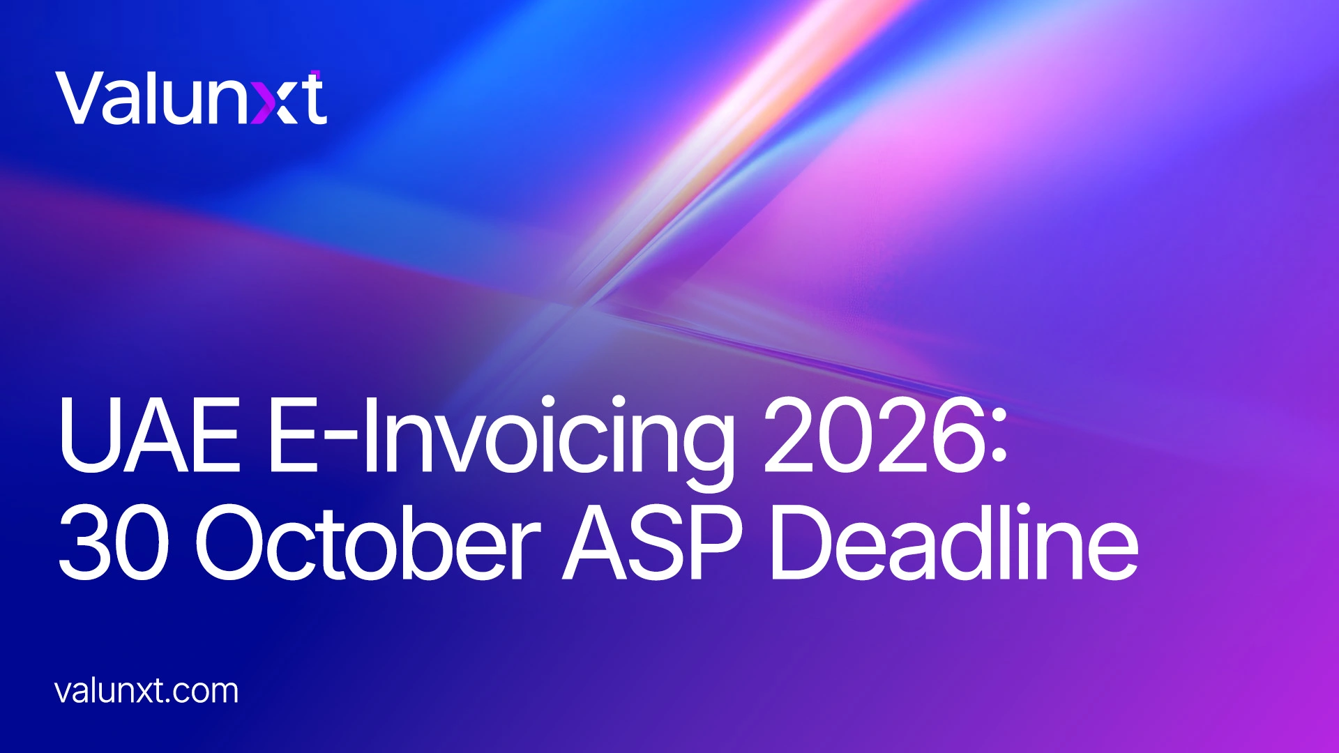 UAE E-Invoicing 2026: ASP Deadline & Readiness