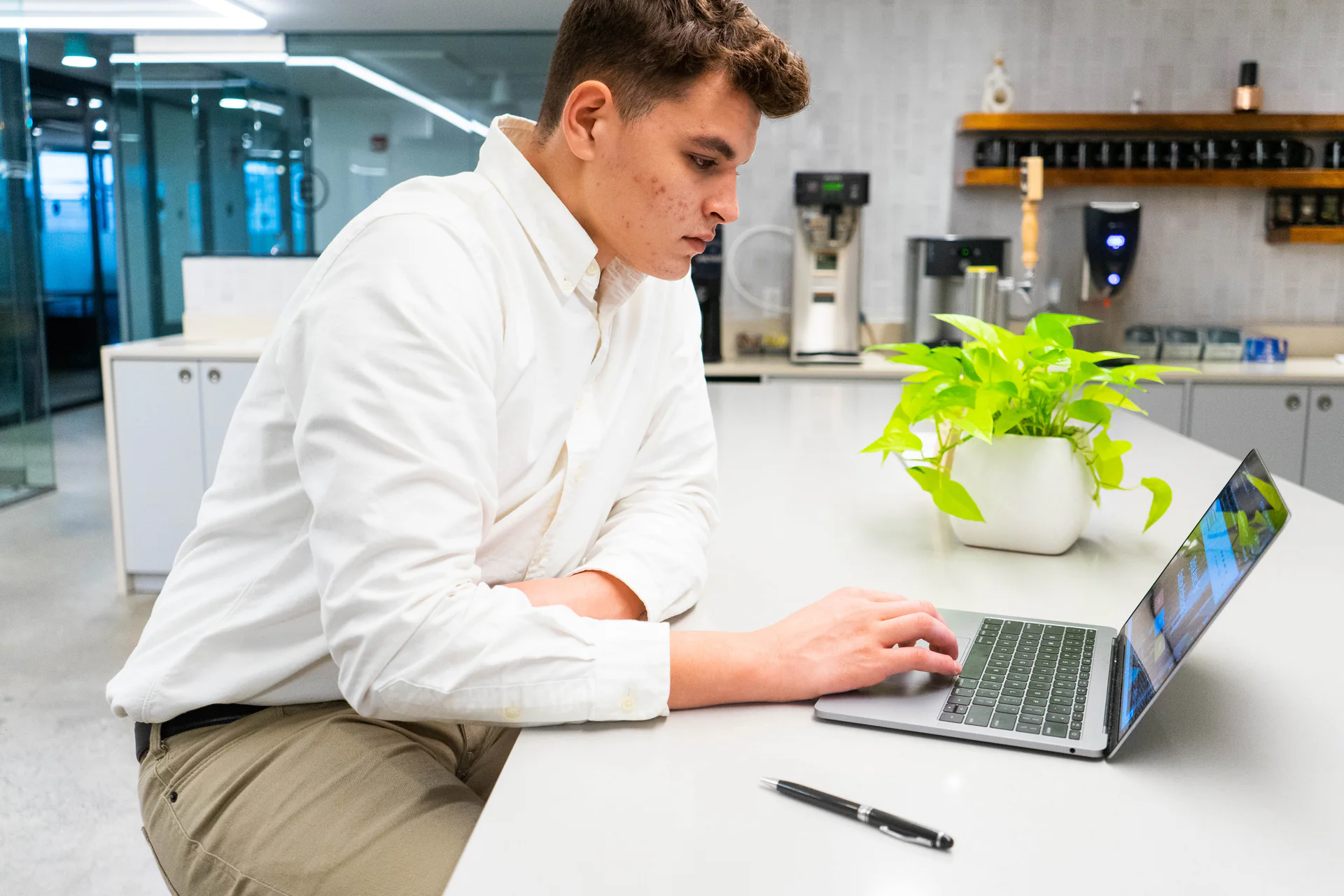 A finance lead reviewing a filing